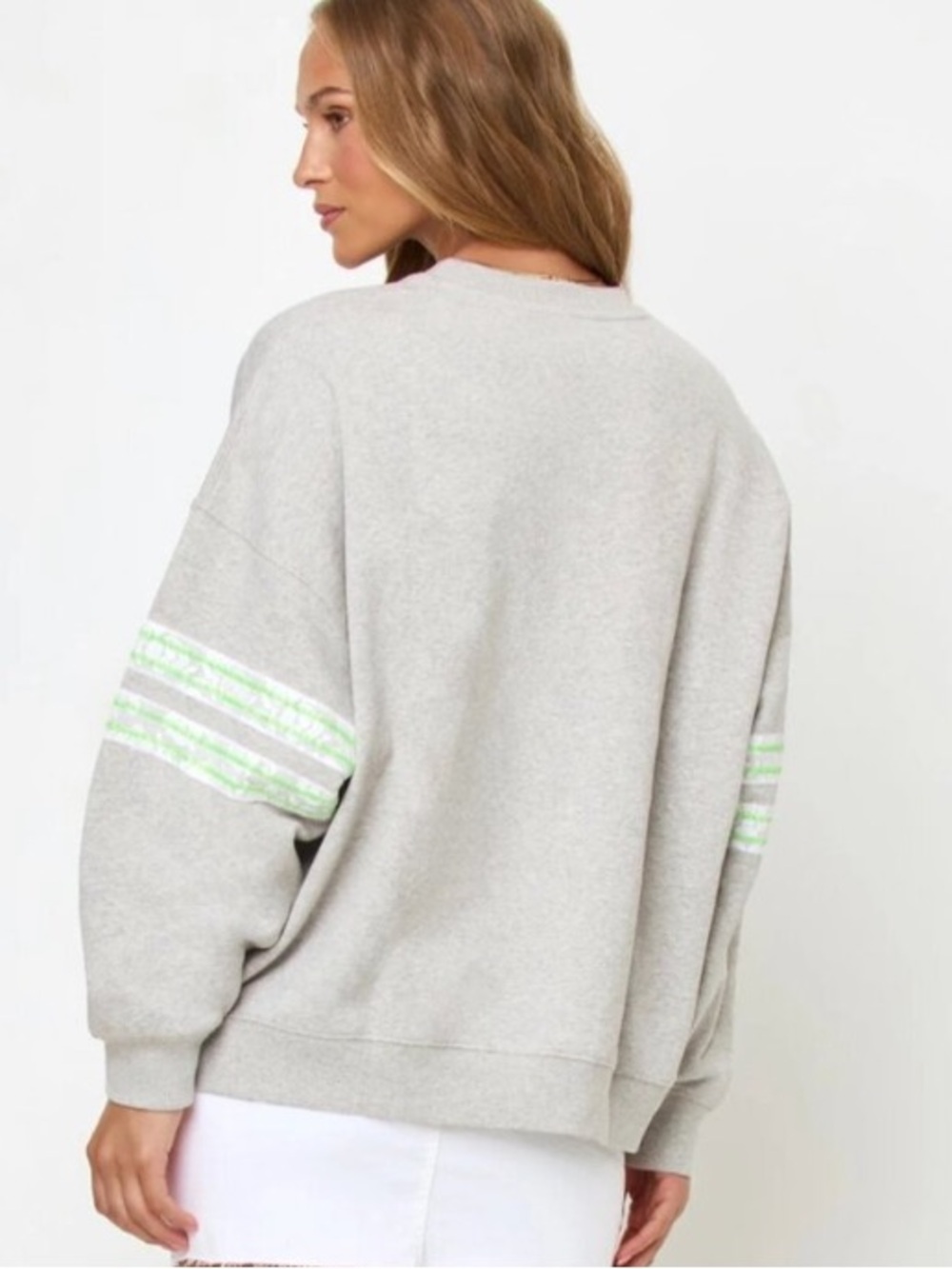 NWT L*Space Anthropologie Legend 98 Oversized Sweatshirt Sz Small - Picture 2 of 13